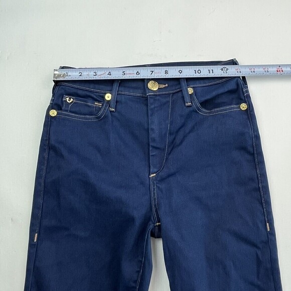 True Religion Halle High Rise Supper Skinny Jeans stretch size 26x29 classic - Picture 7 of 16